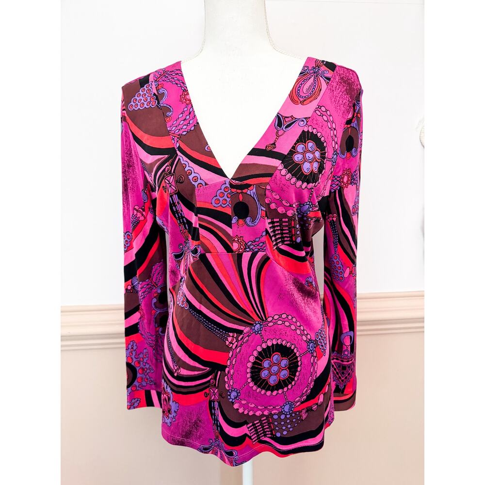 Jules Reid Silk Top Size M